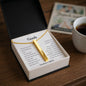 Personalized 4-Sided Engraved Stick Bar Necklace-Graduation Wedding Anniversary Gift