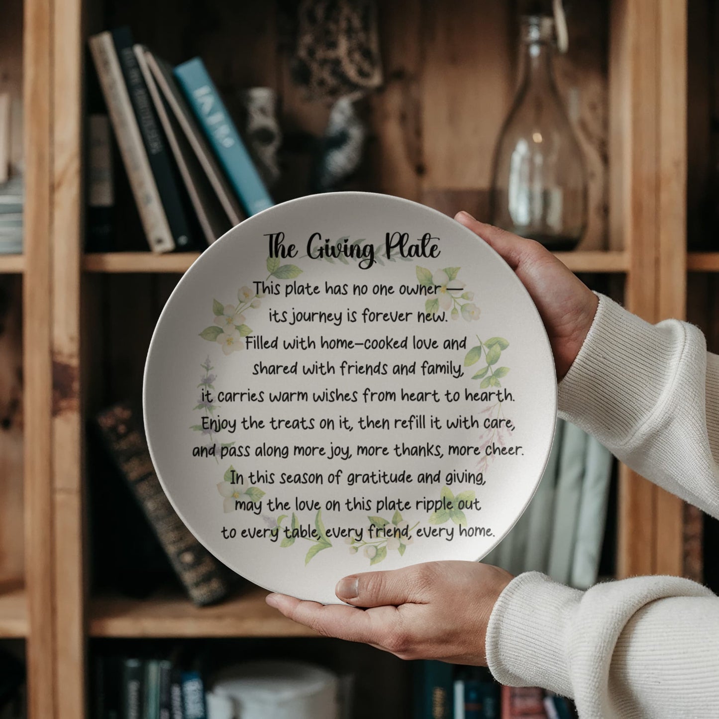 The Giving Plate Flower Circle-Perfect Gift for Family & Friends