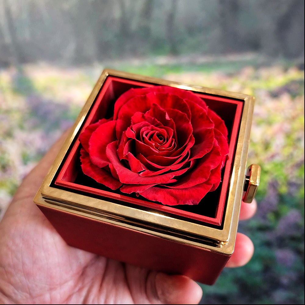 Love Knot Necklace for Mother-in-Law – Thank You for Raising the One I Love – Sentimental Gift with Preserved Rose Box