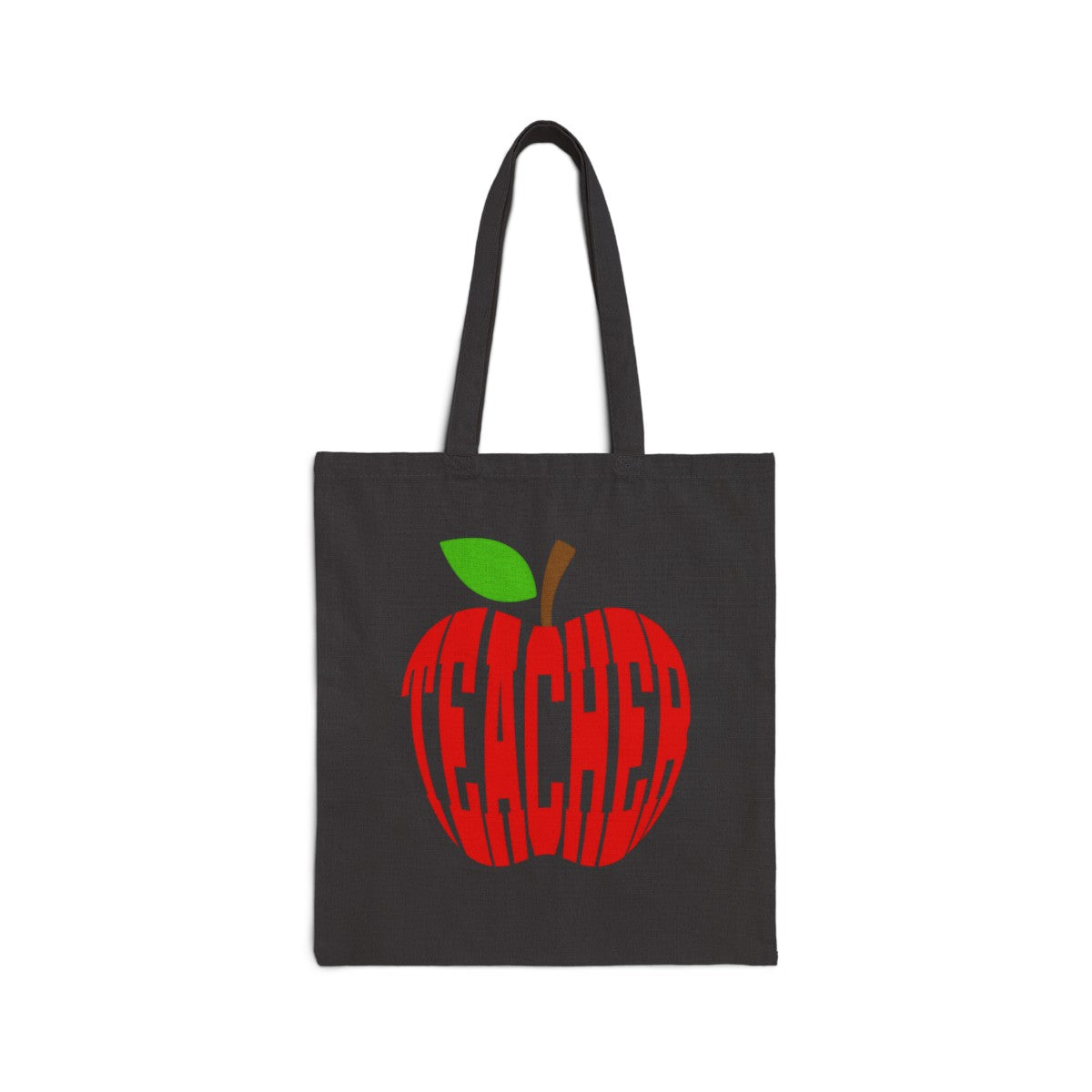 Custom Teacher Cotton Canvas Tote Bag