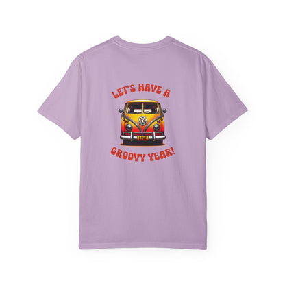 Personalized Groovy Teacher T-Shirt | Comfort Colors® Back to School Tee