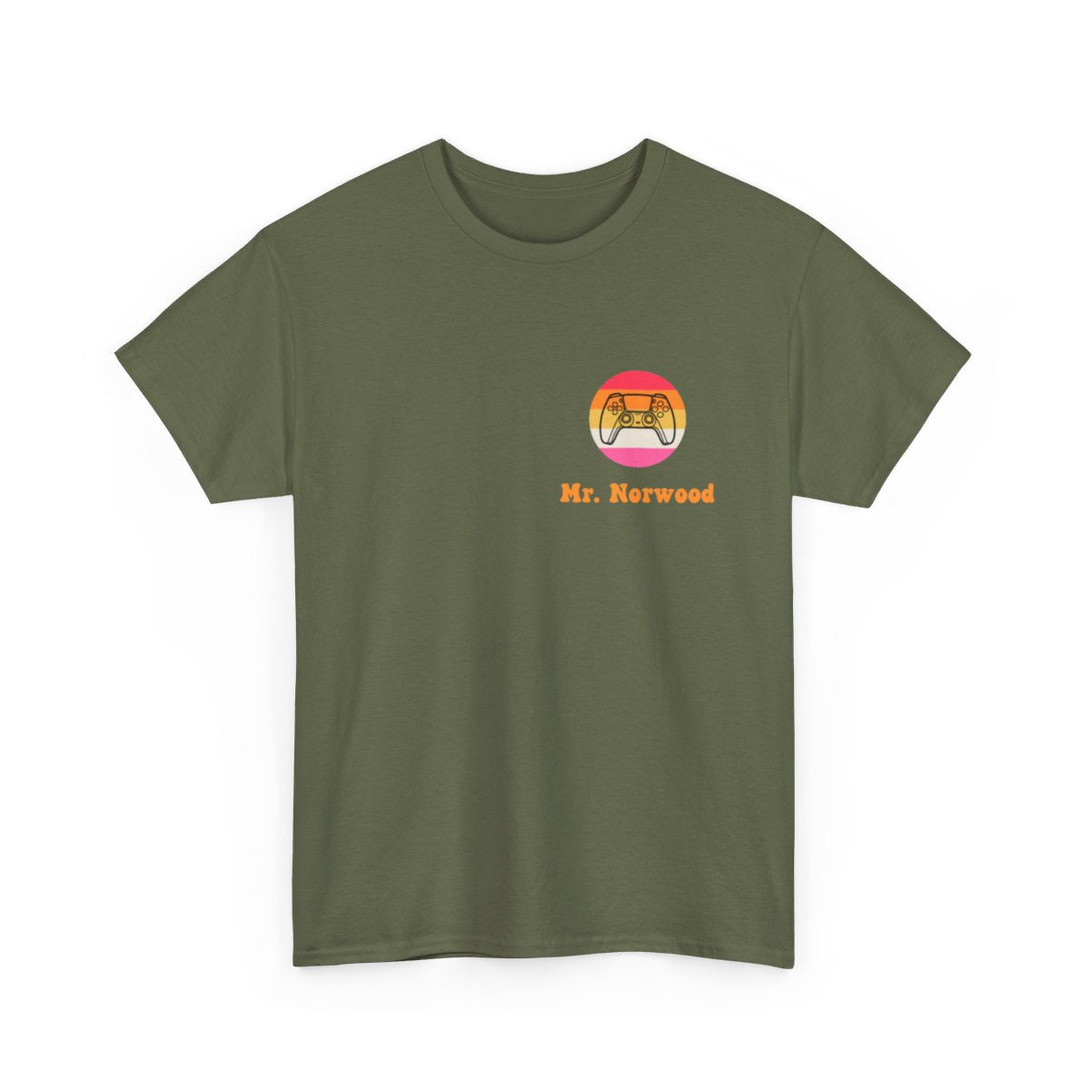 Entering A New Level Grade Level Personalized Heavy Cotton Tee