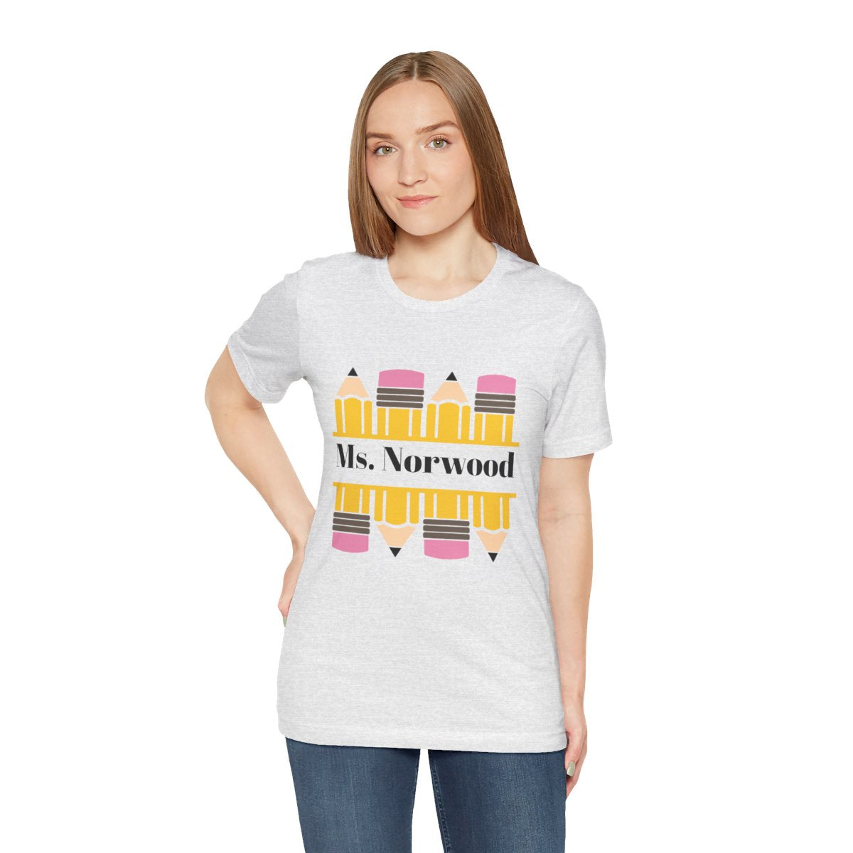 Personalized Pencil T-Shirt