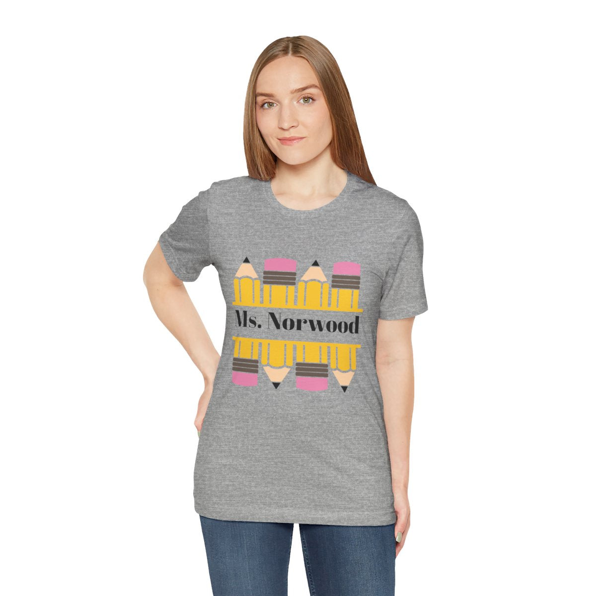 Personalized Pencil T-Shirt