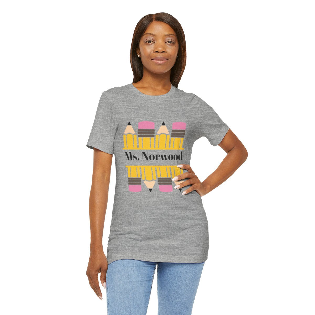 Personalized Pencil T-Shirt