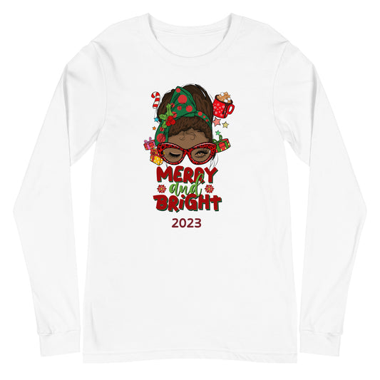 Merry and Bright Unisex Long Sleeve Tee