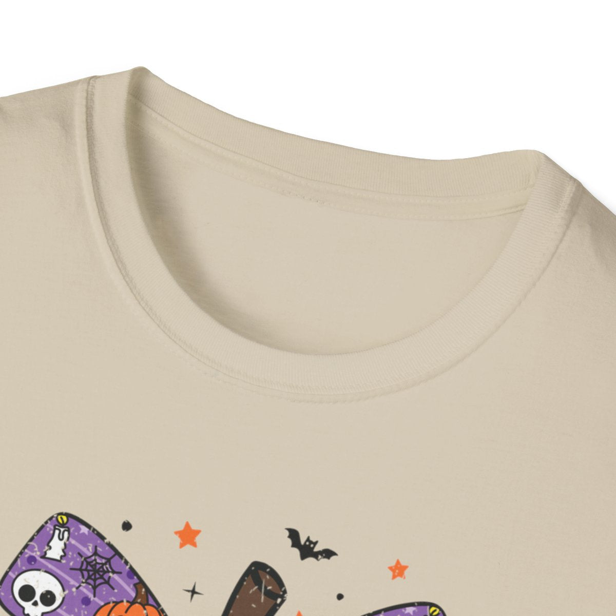 Personalized Teacher Halloween Apple Softstyle T-Shirt