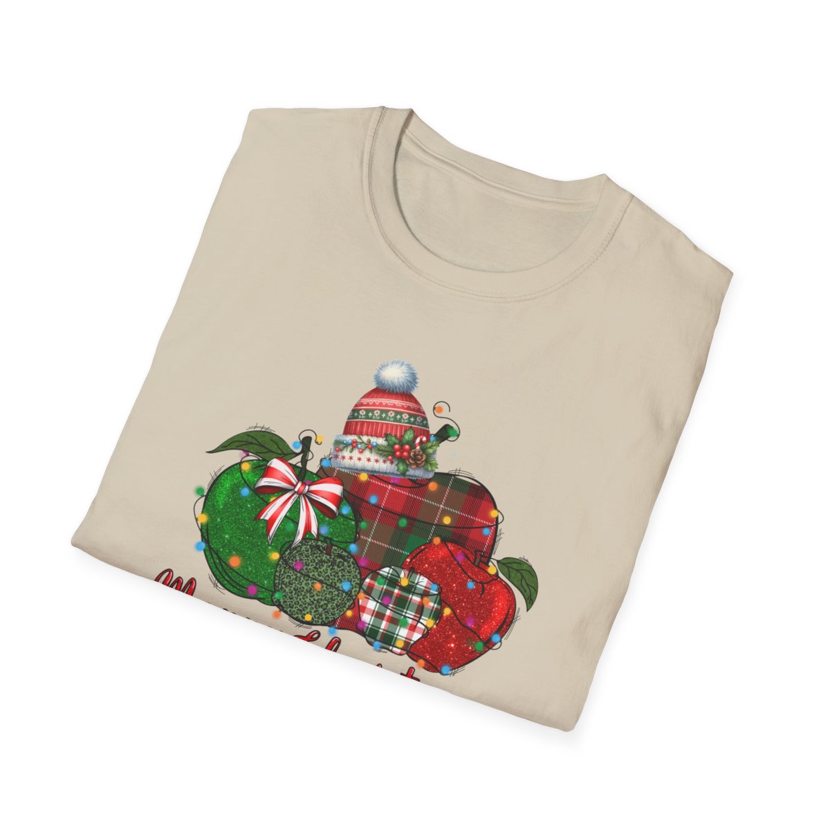 Persoanlized Merry Christmas Teacher T-Shirt!