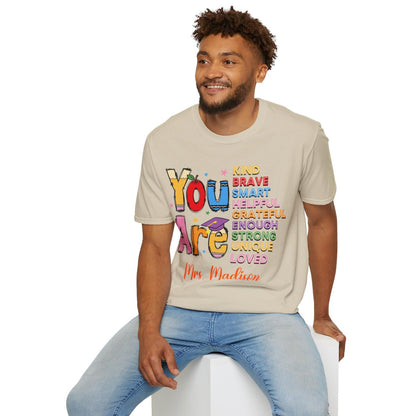 You Are... Teacher Softstyle T-Shirt-Personalized